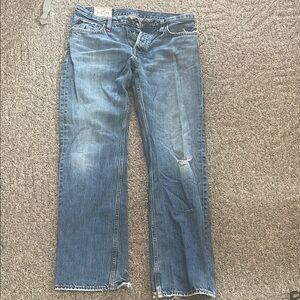 Hollister Men's Straight Leg Blue Jeans